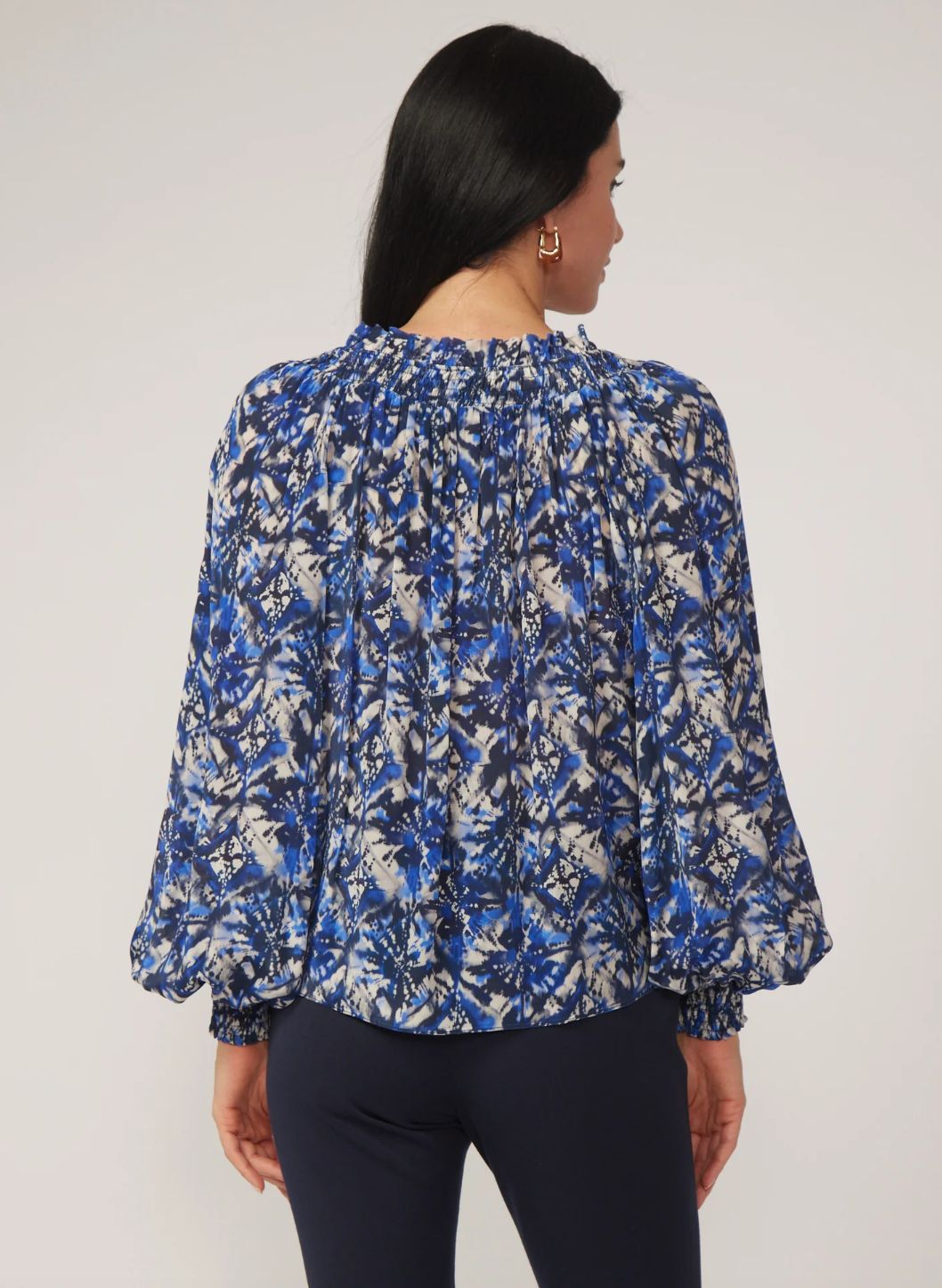 Gilner Farrar Calista Printed Blouse