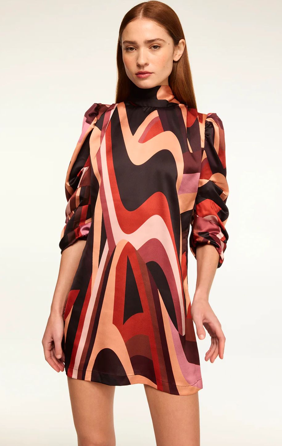 MISA Kelly Mini Dress