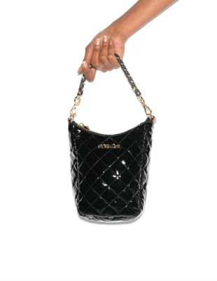 MZ Wallace Crosby Go in Black Lacquer