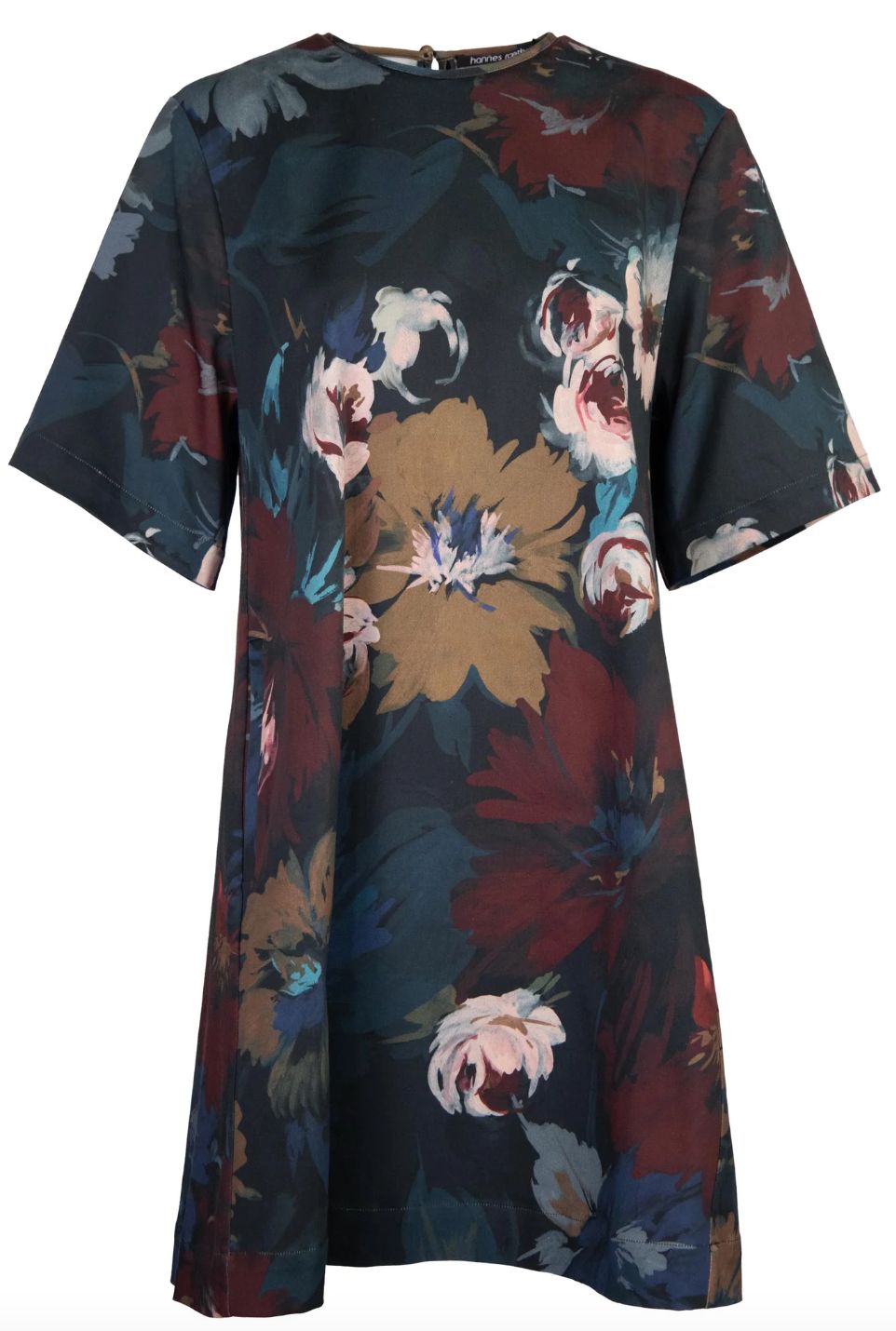 Hannes Roether Coletta Printed Dress in Blue