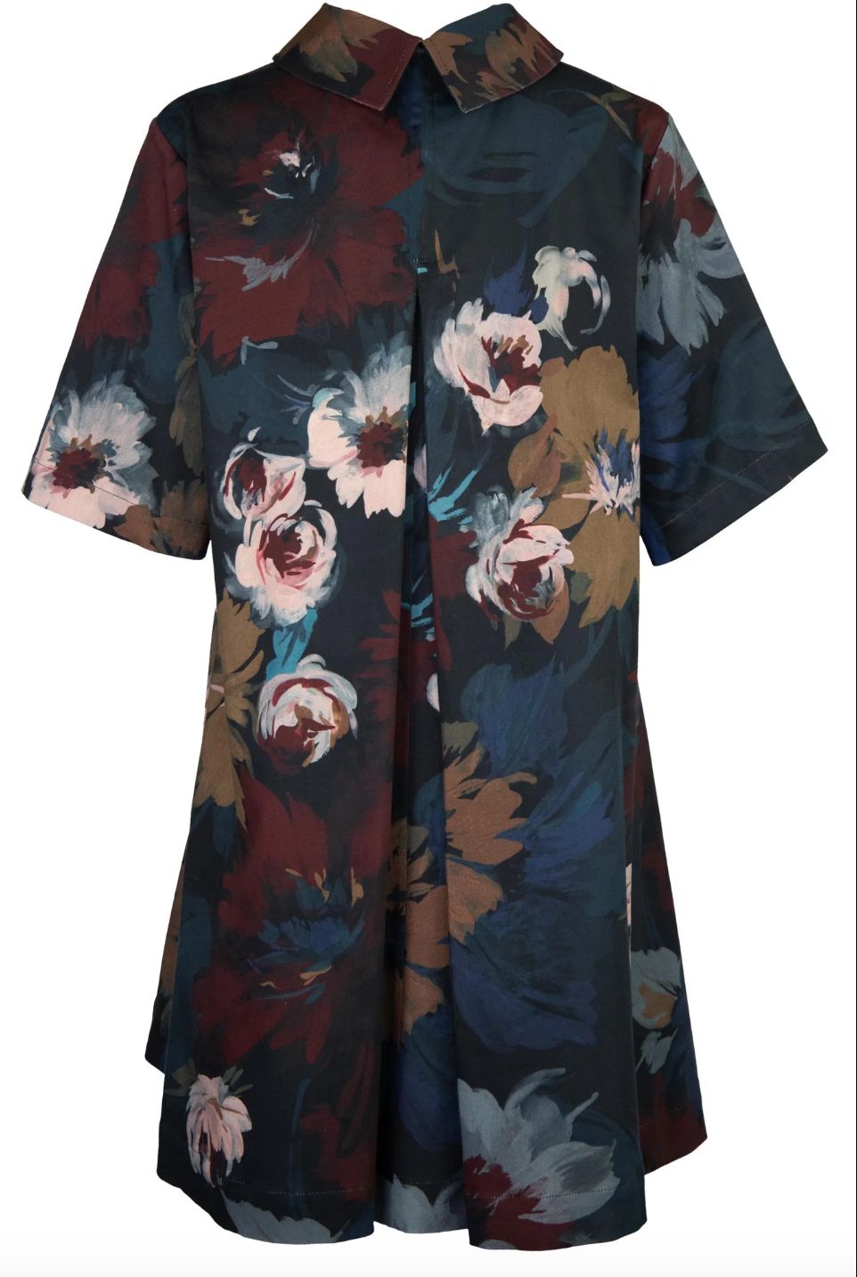 Hannes Roether Coletta Printed Dress in Blue