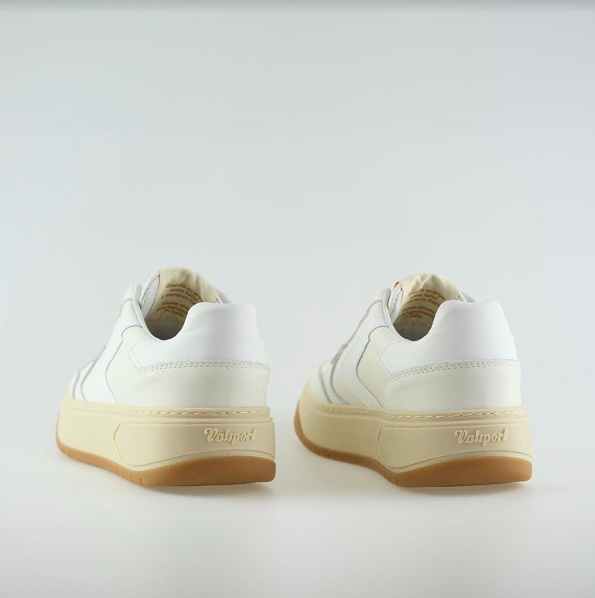 Valsport Hype Classic Platform Sneaker in White