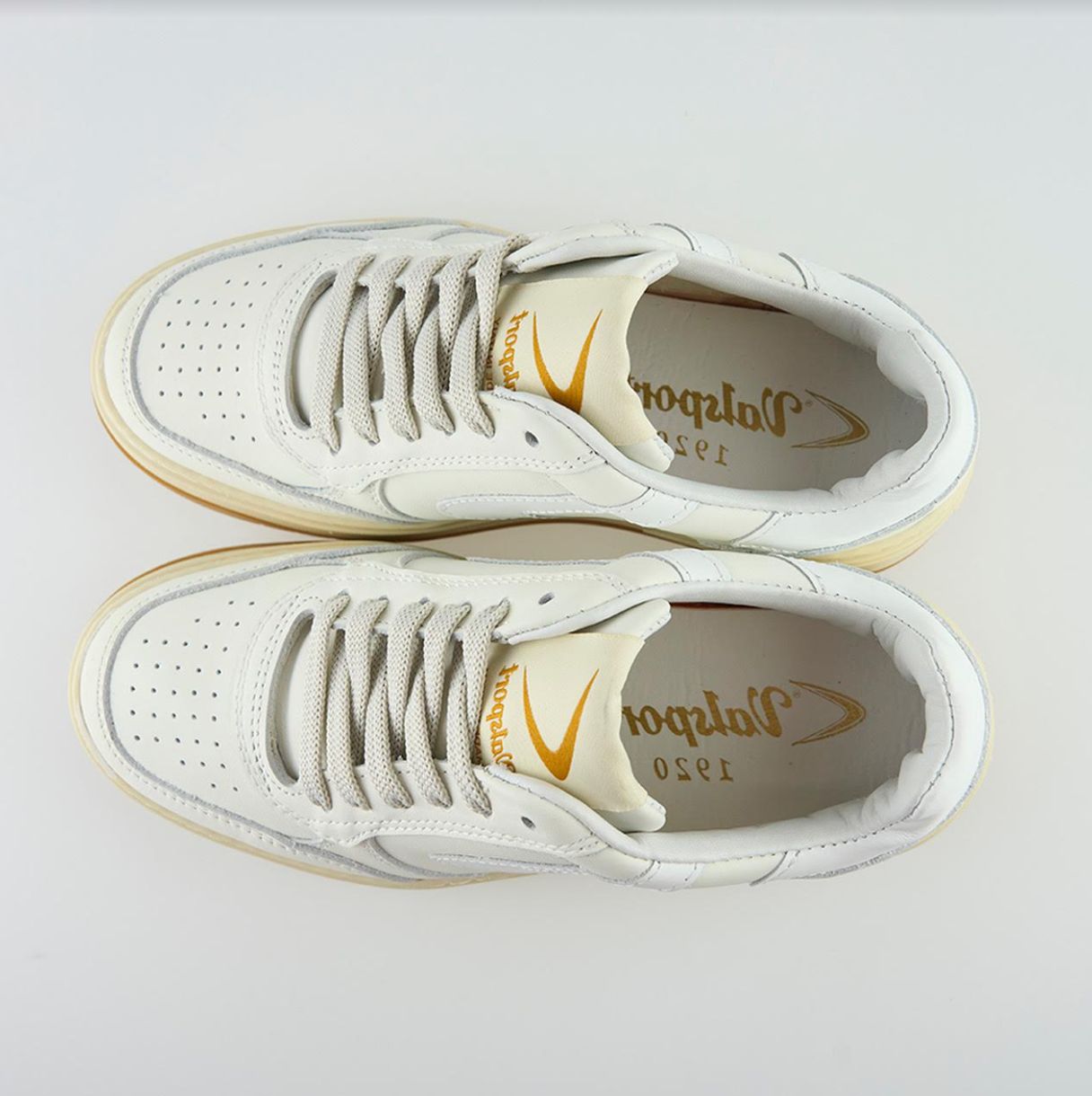 Valsport Hype Classic Platform Sneaker in White