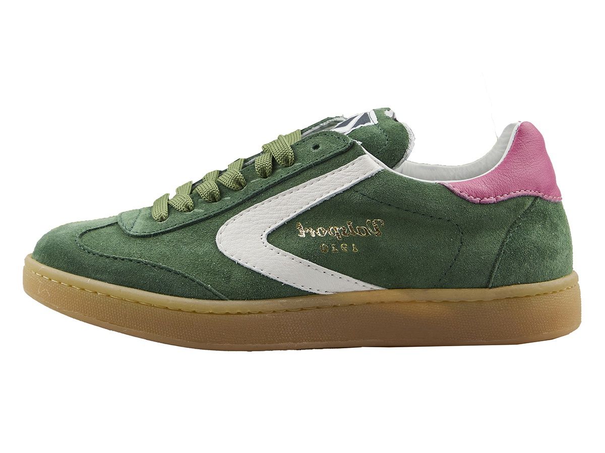 Valsport Super Green Suede Sneaker