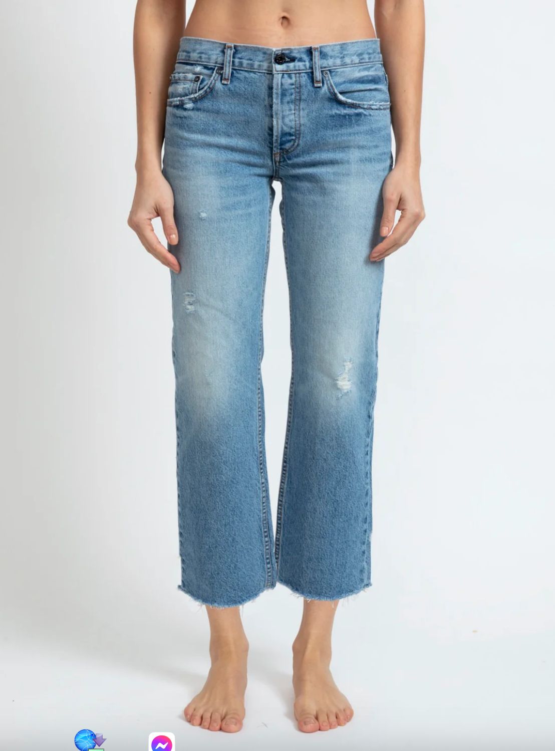 ASKK NY Low Rise Jean in Berkley