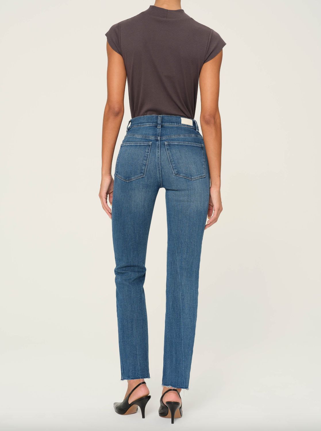 DL1961 Halle Straight High Rise Jean