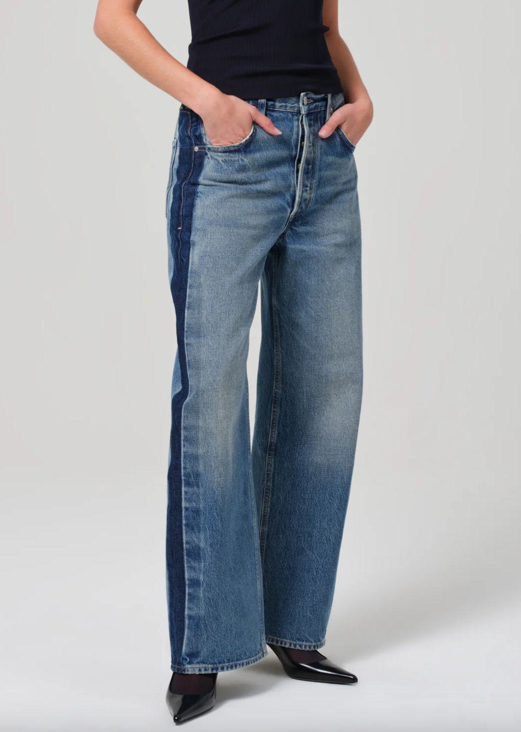 Citizen&#39;s Of Humanity Ayla Tuxedo Stripe Jean