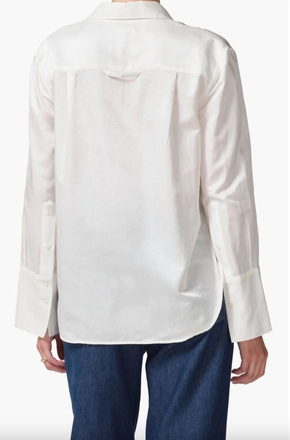 Citizen&#39;s Of Humanity Camilia Shirt in Cassia (Cream)