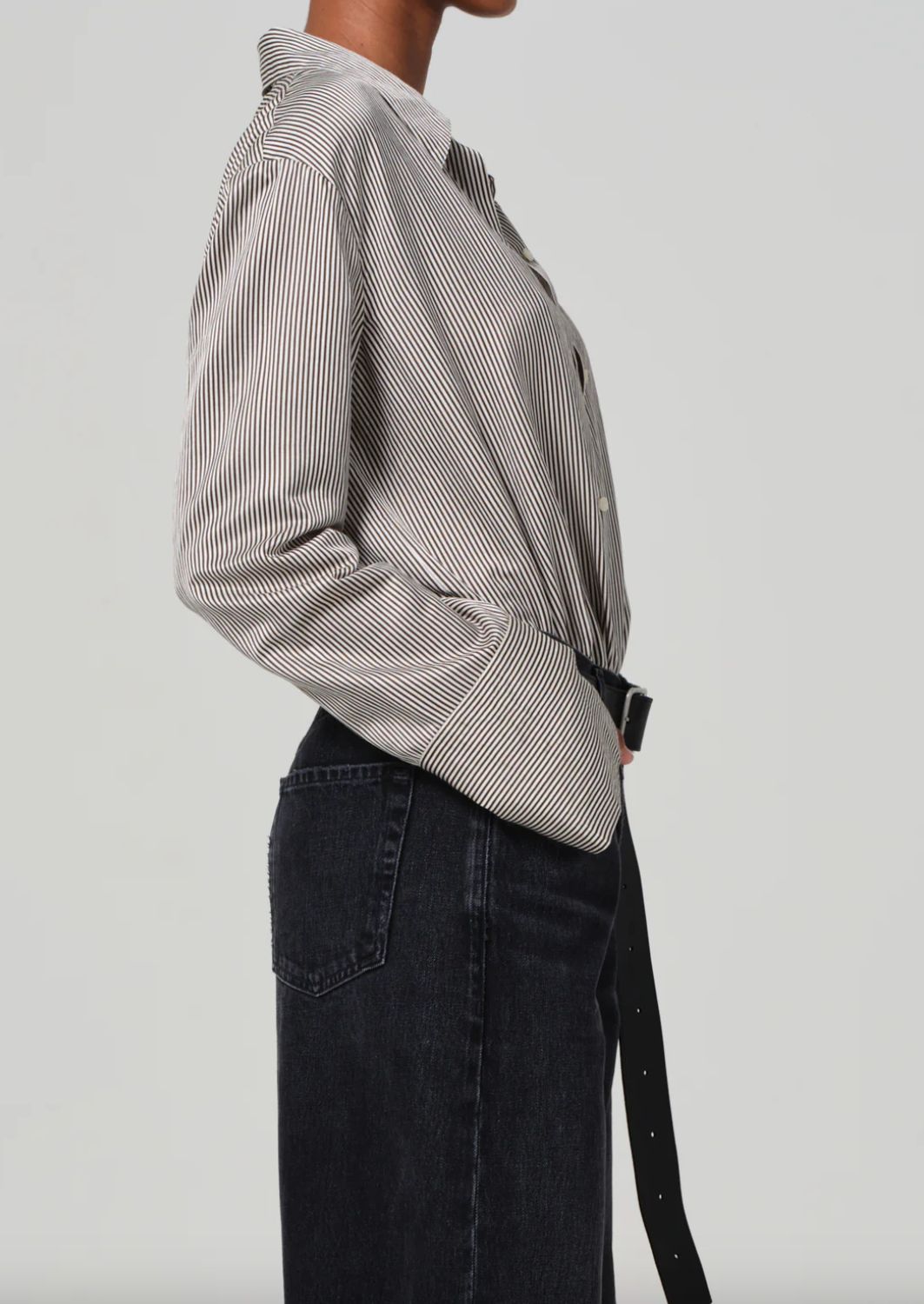 Citizen&#39;s Of Humanity Camilia Shirt in Venetian Stripe