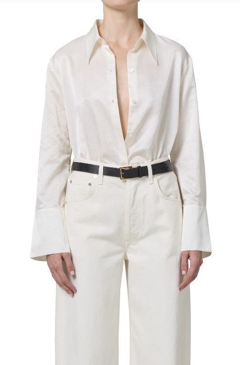 Citizen&#39;s Of Humanity Camilia Shirt in Cassia (Cream)