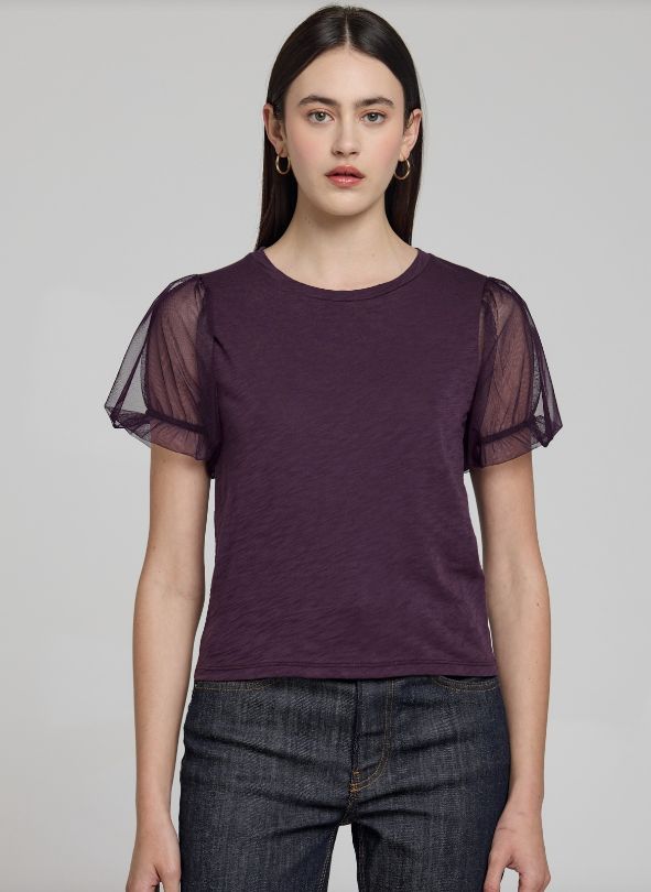 Goldie Tulle Princess Sleeve Tee