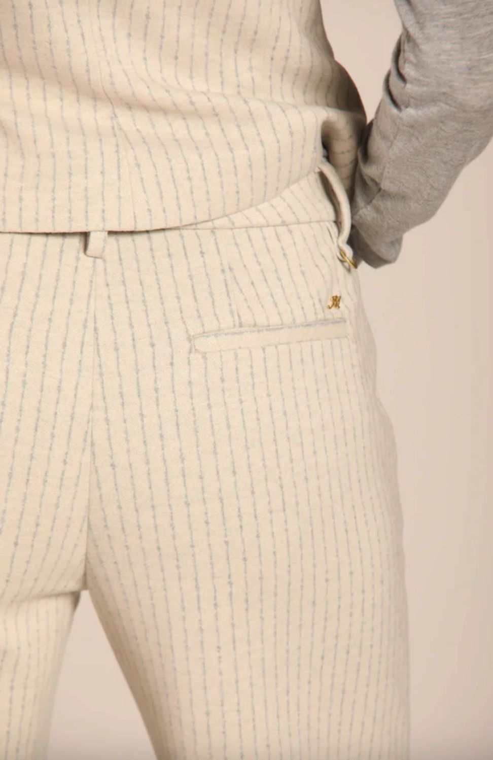Mason&#39;s New York Straight Pinstripe Pant