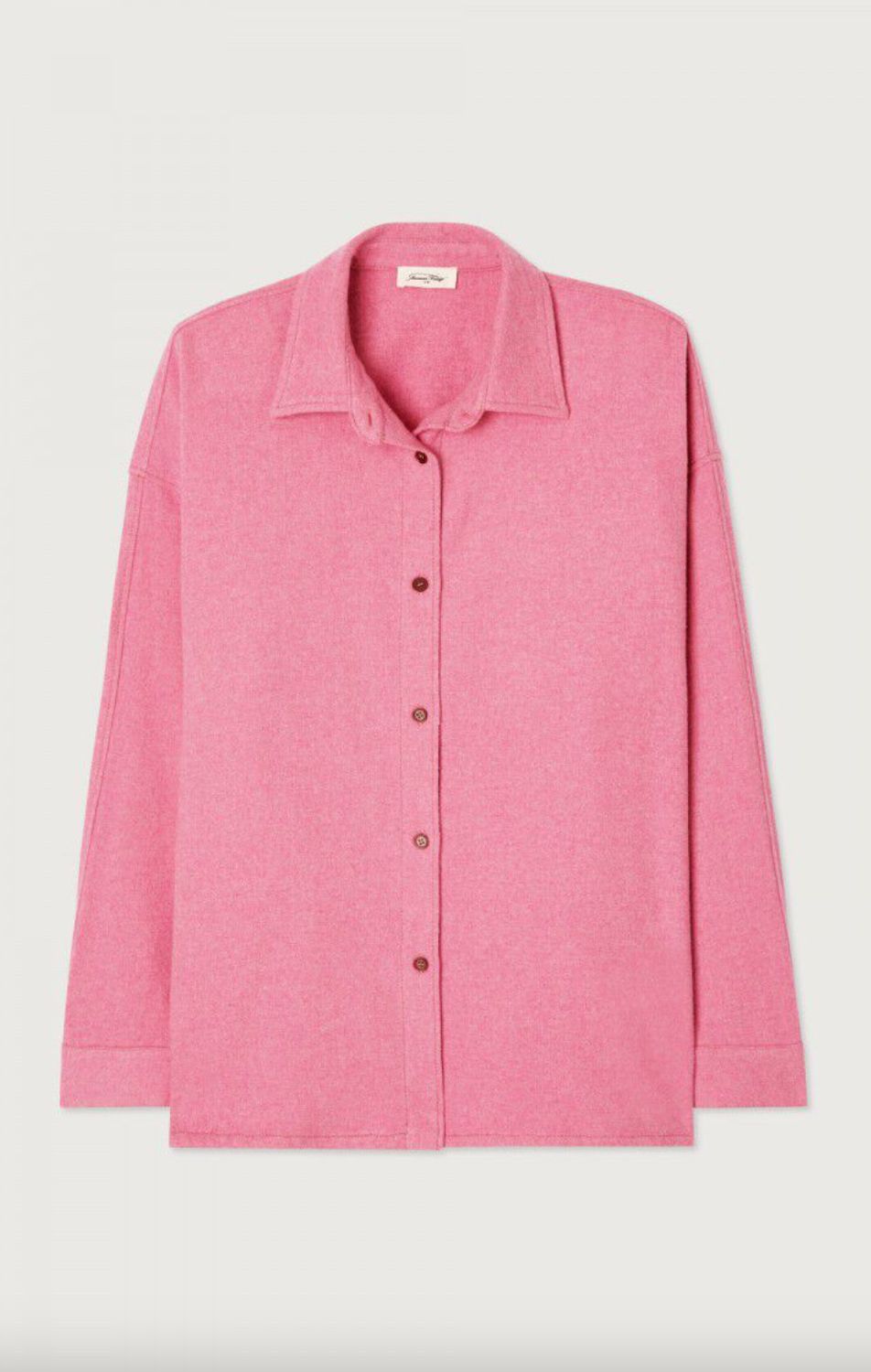 American Vintage Vylow Shirt in Berlingot Chine (Pink)