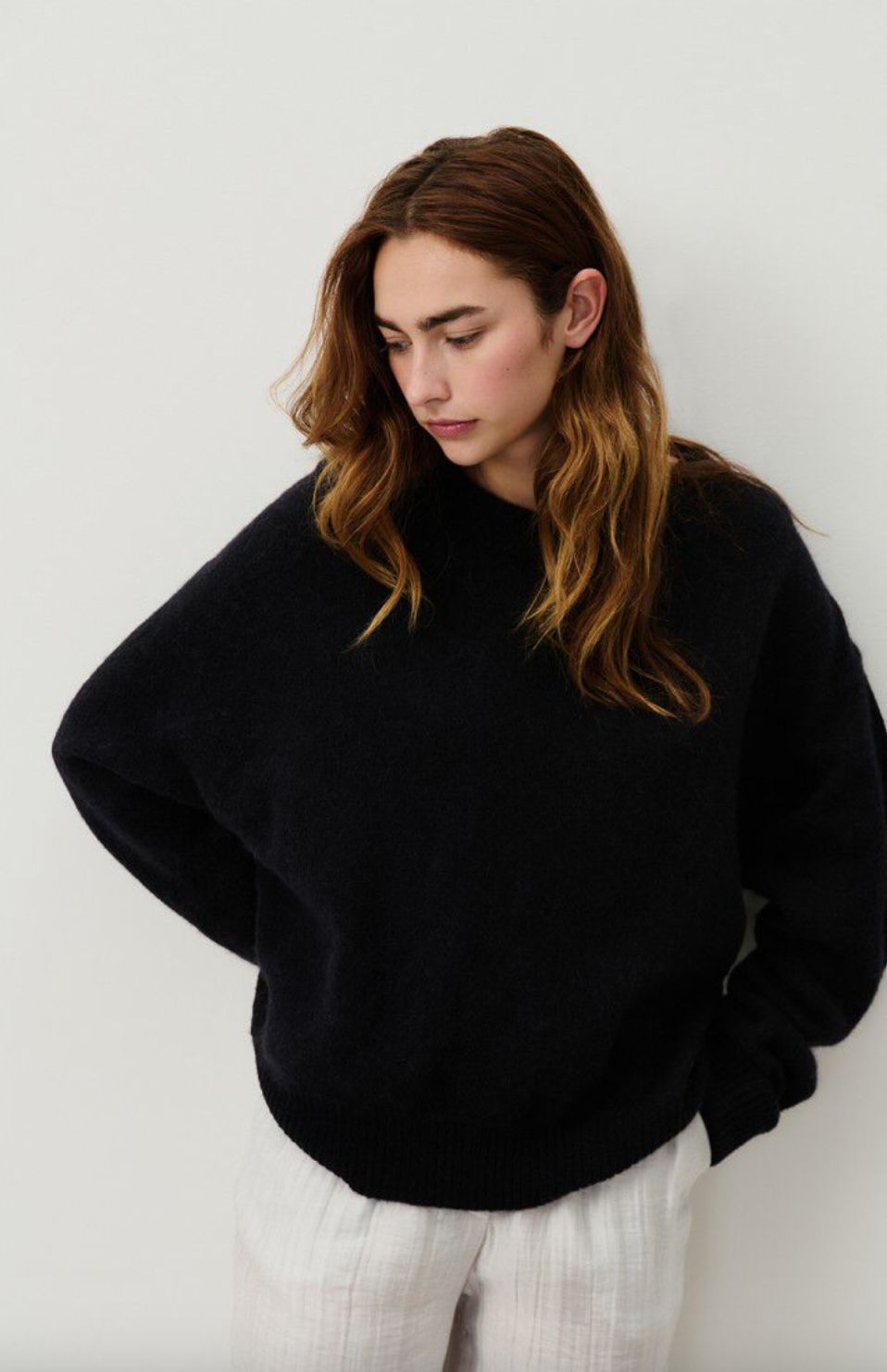 American Vintage Vito Sweater in Black