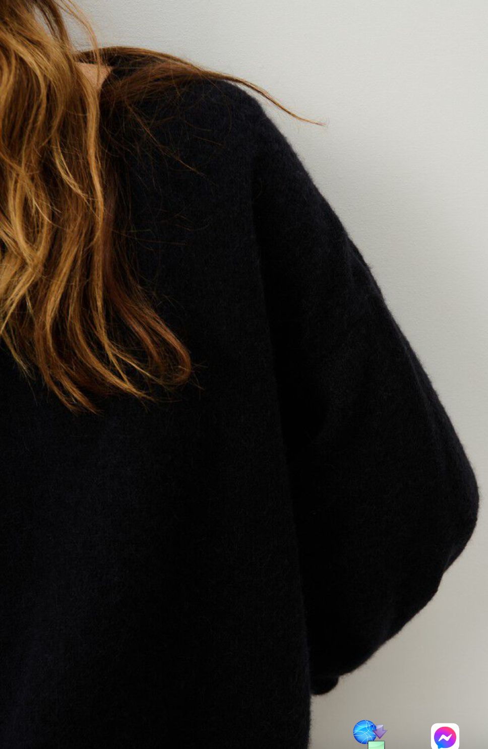 American Vintage Vito Sweater in Black