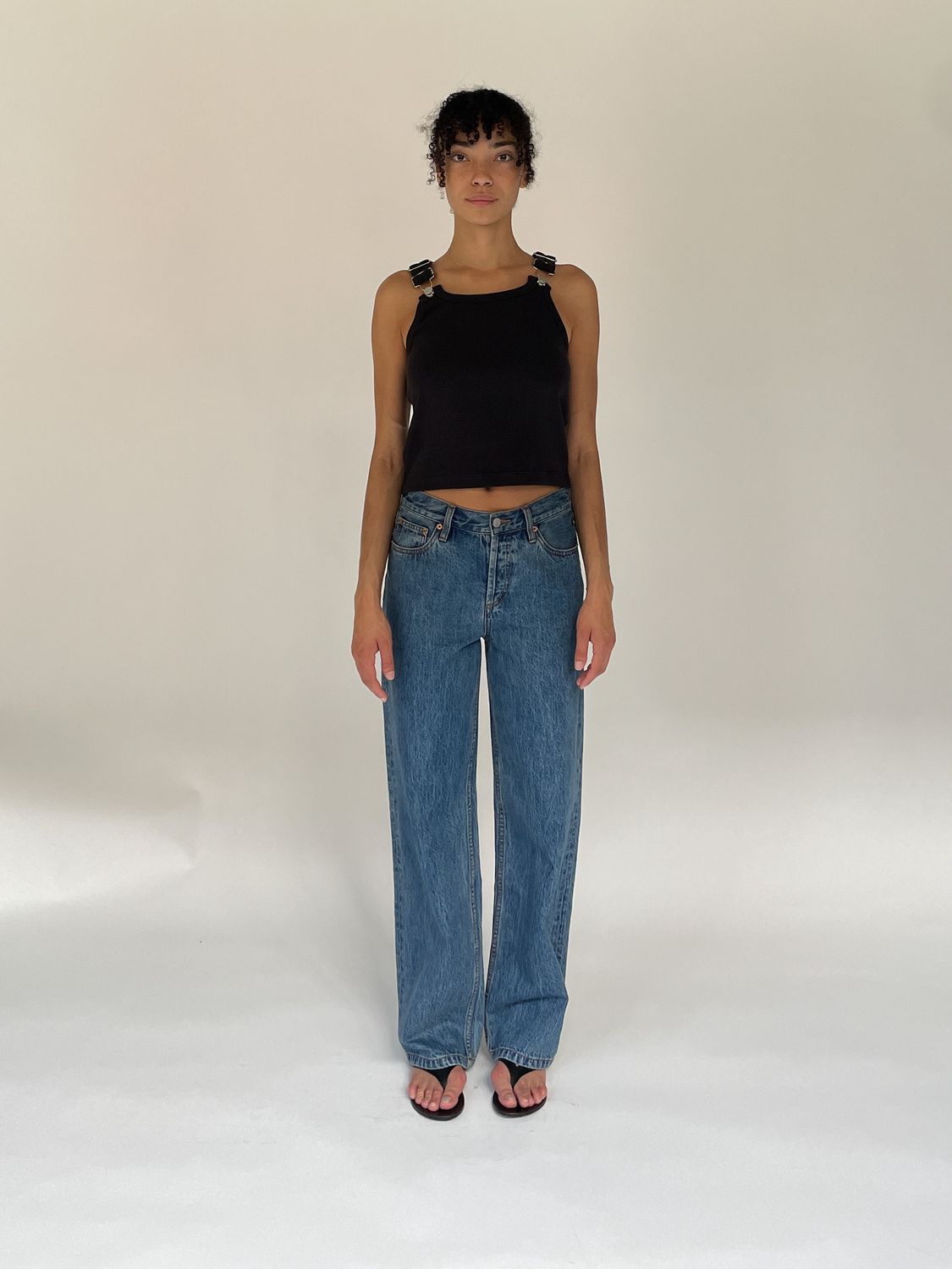 Still Here Mississippi Tank, Color: Black, Size: XS