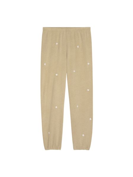 The Great Stadium Daisy Sweatpant, Color: KHAKI, Size: 0