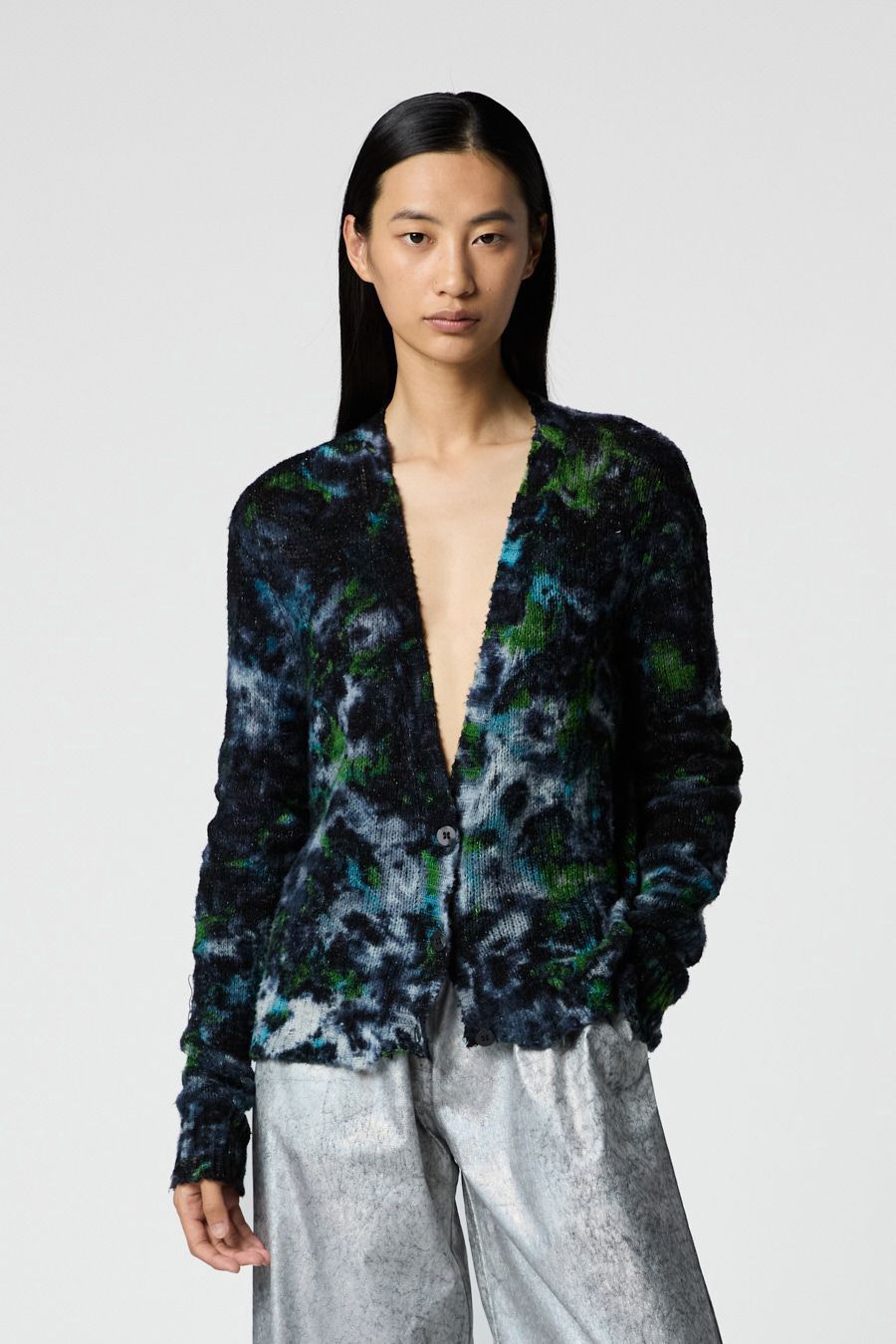 Avant Toi Cotton V-Neck Cardigan