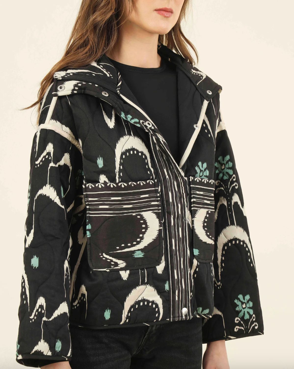 Omika Karima Jacket in Smokestack