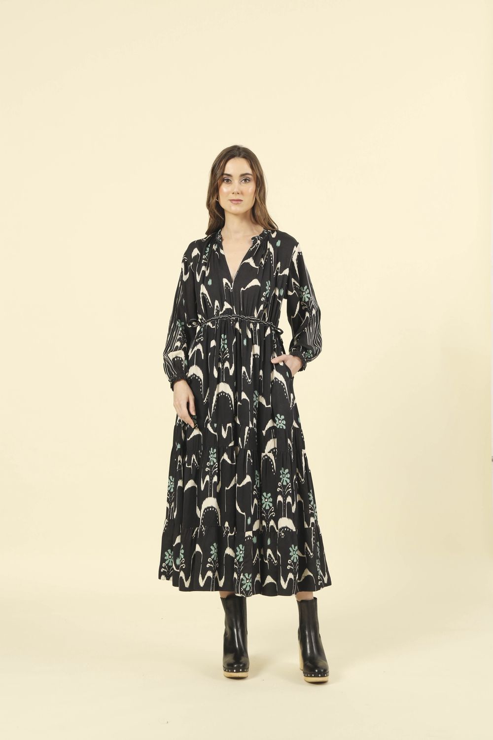 Omika Misha Midi Dress in Smokeshow