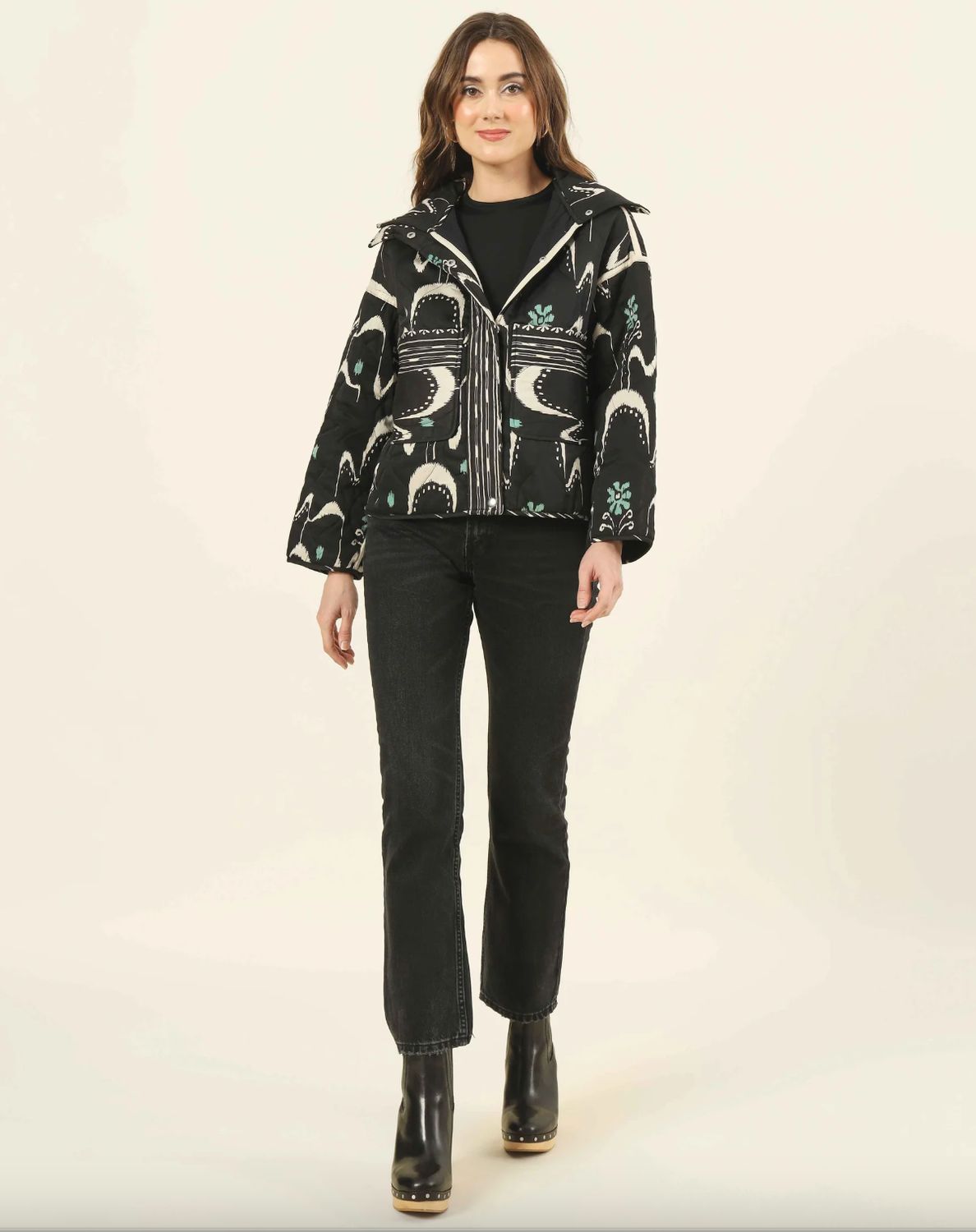 Omika Karima Jacket in Smokestack