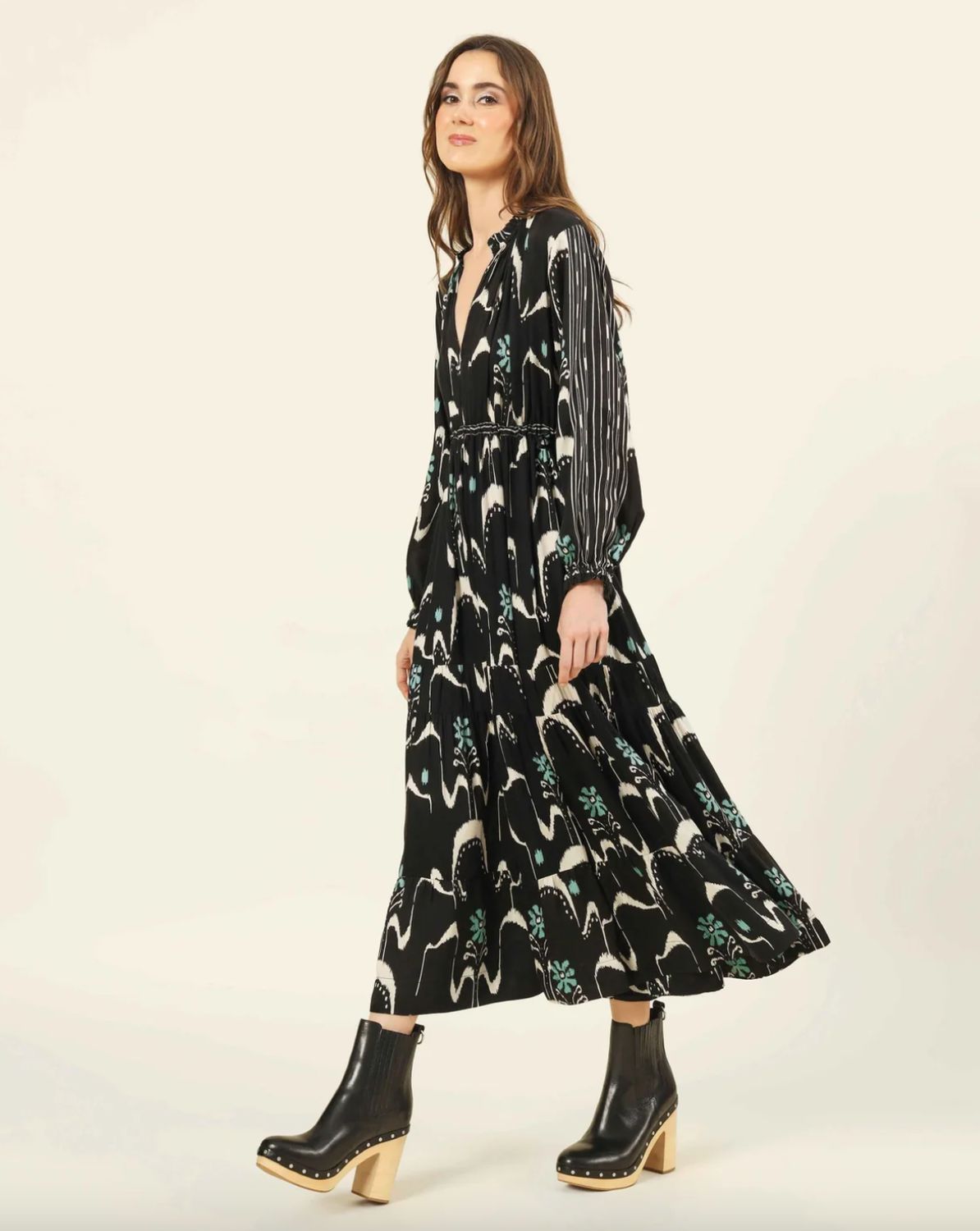 Omika Misha Midi Dress in Smokeshow