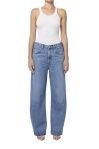 AGolde Low Curve Jean in Fairway, Color: Fairway, Size: 24