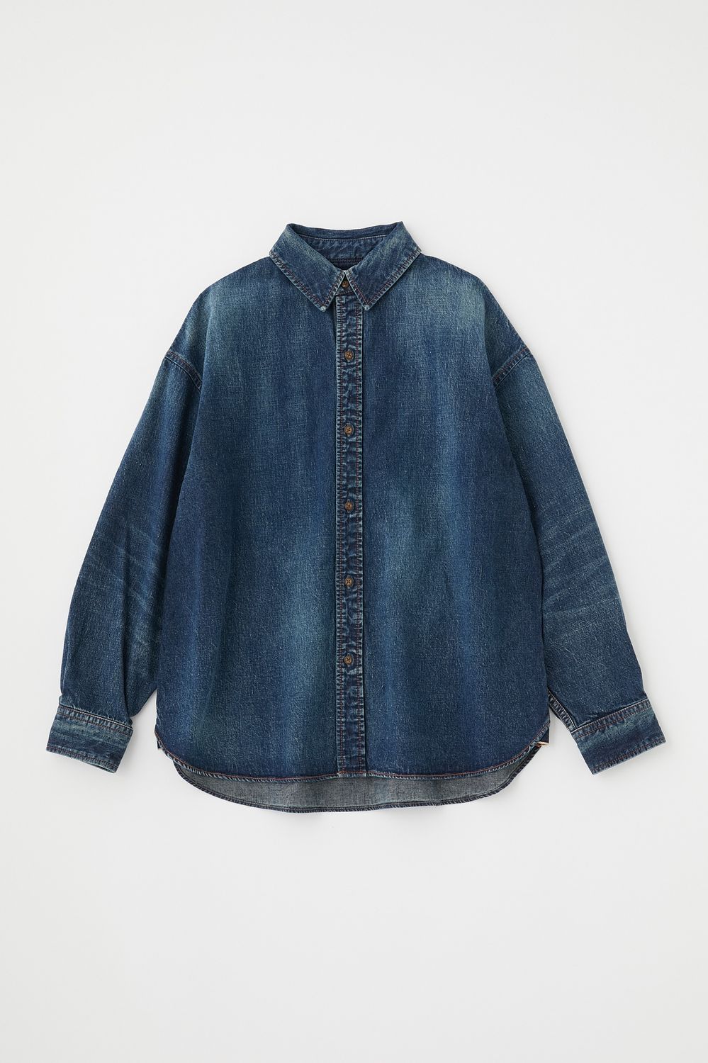 Moussy Emporia Loose Denim Shirt