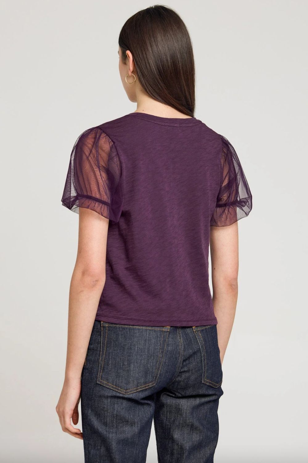 Goldie Tulle Princess Sleeve Tee