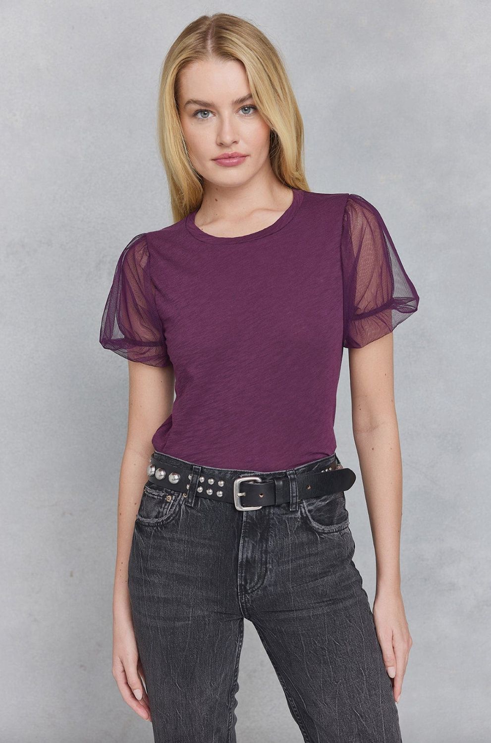 Goldie Tulle Princess Sleeve Tee