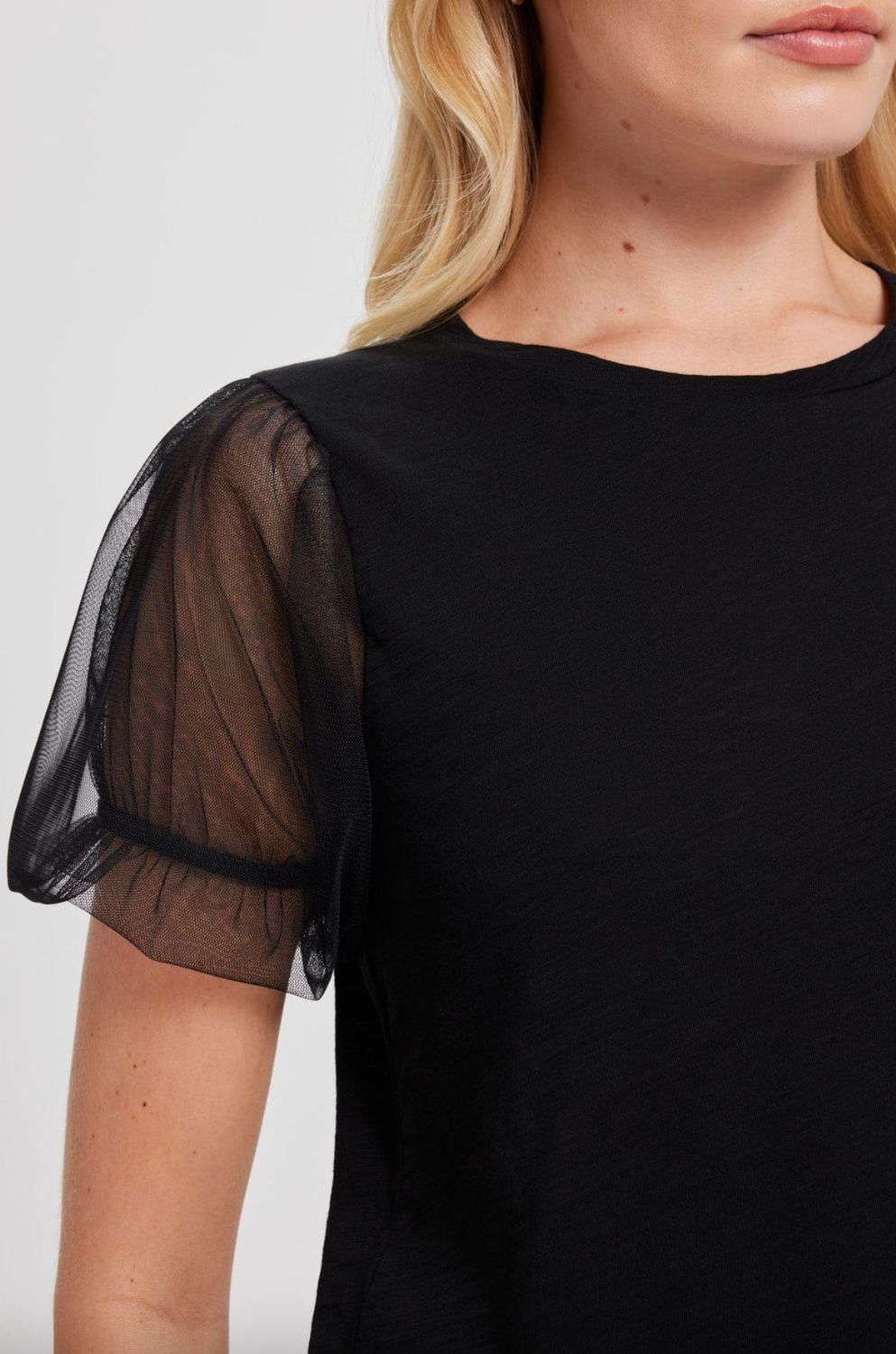 Goldie Tulle Princess Sleeve Tee