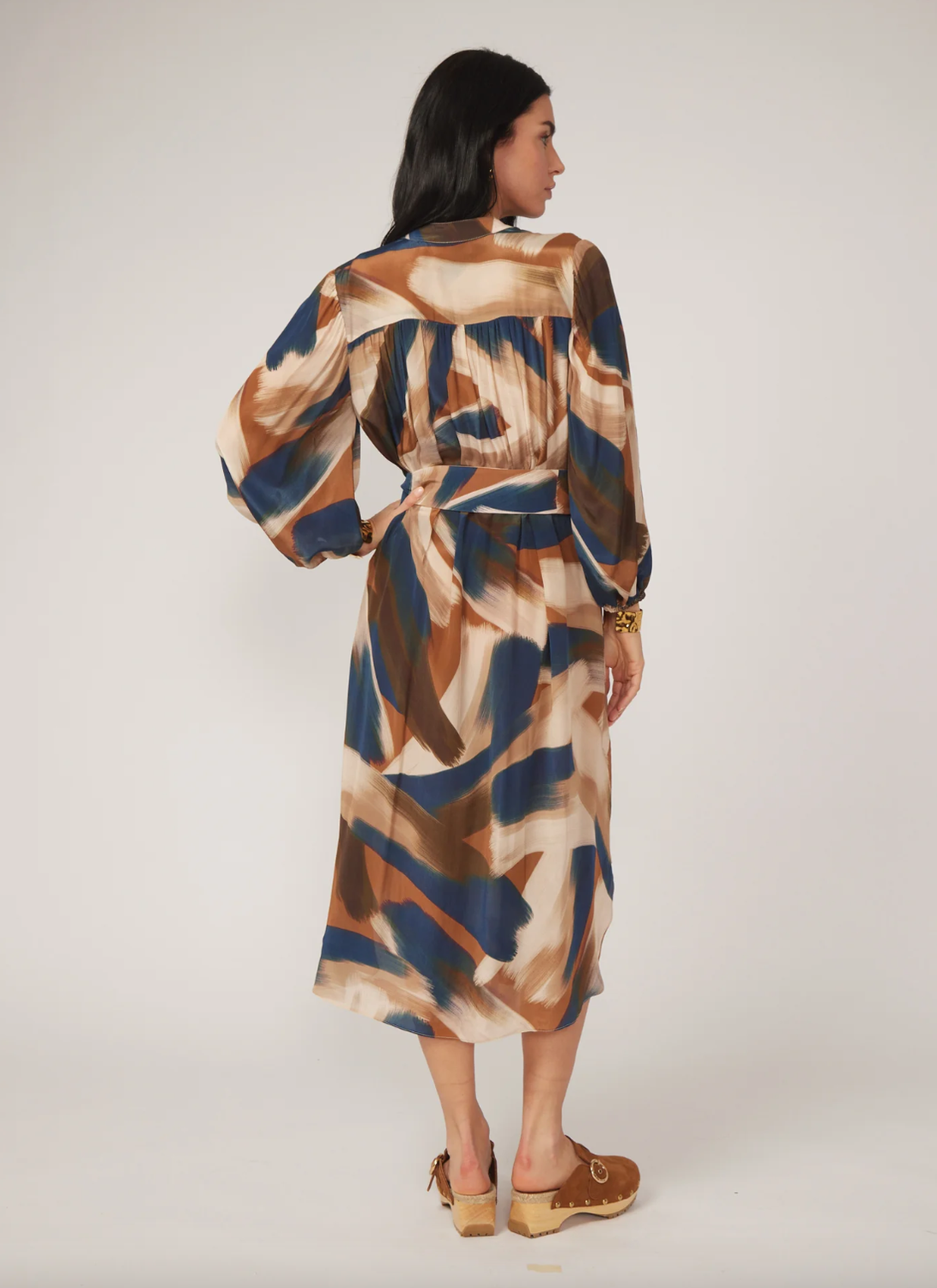 Gilner Farrar Elora Brushstroke Dress