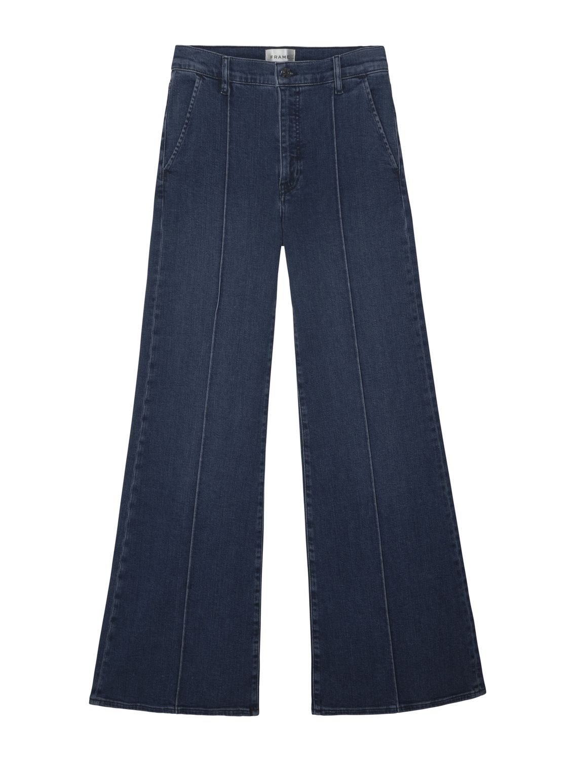 Frame Pintuck Trouser in Highway