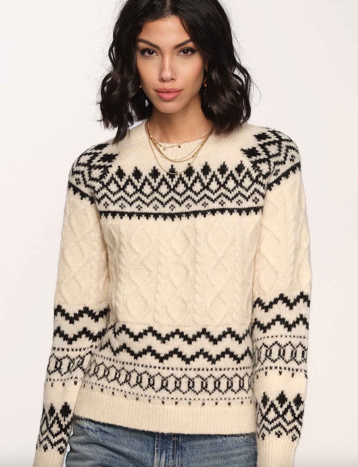 Heartloom Annora Fair Isle Sweater