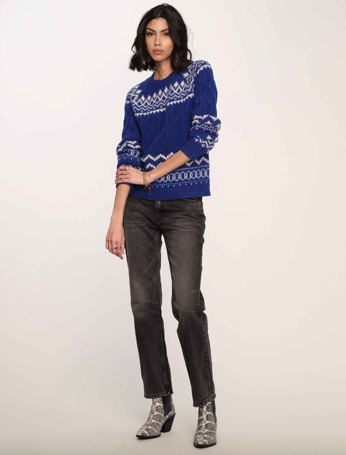Heartloom Annora Fair Isle Sweater