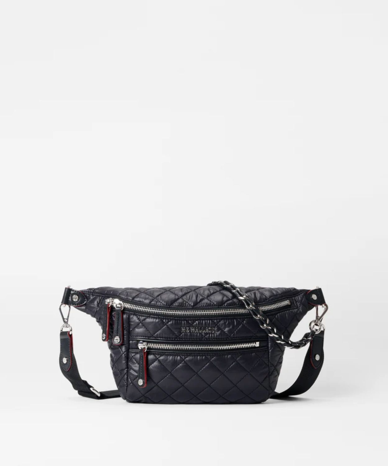 MZ Wallace Small Crosby Sling in Black