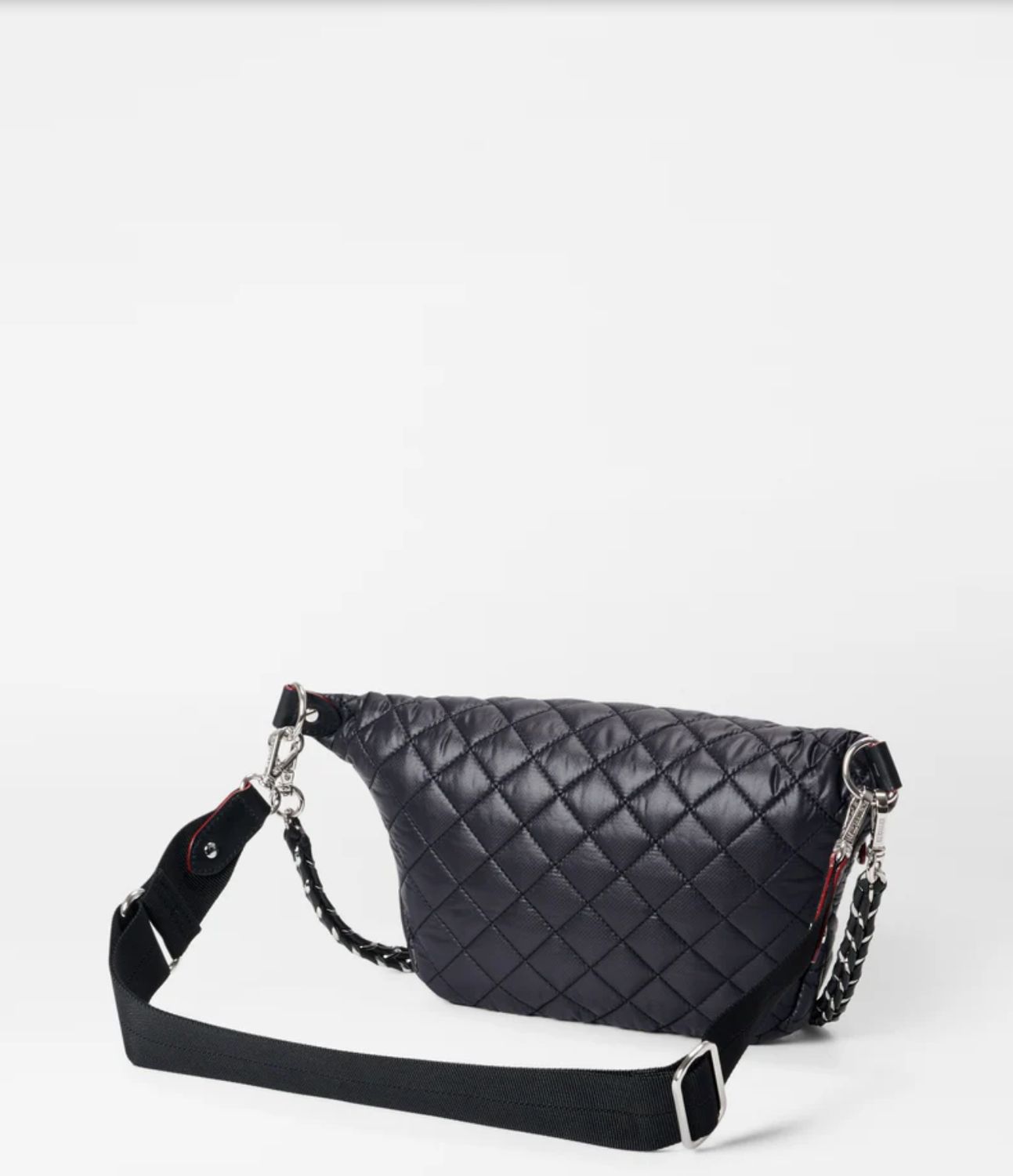 MZ Wallace Small Crosby Sling in Black