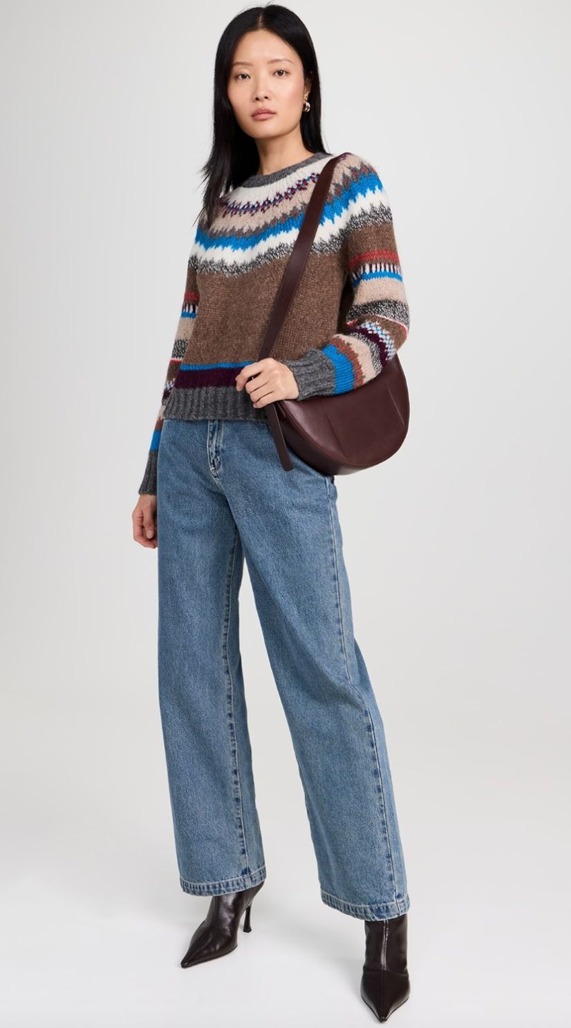 Velvet Kella Fair Isle Sweater