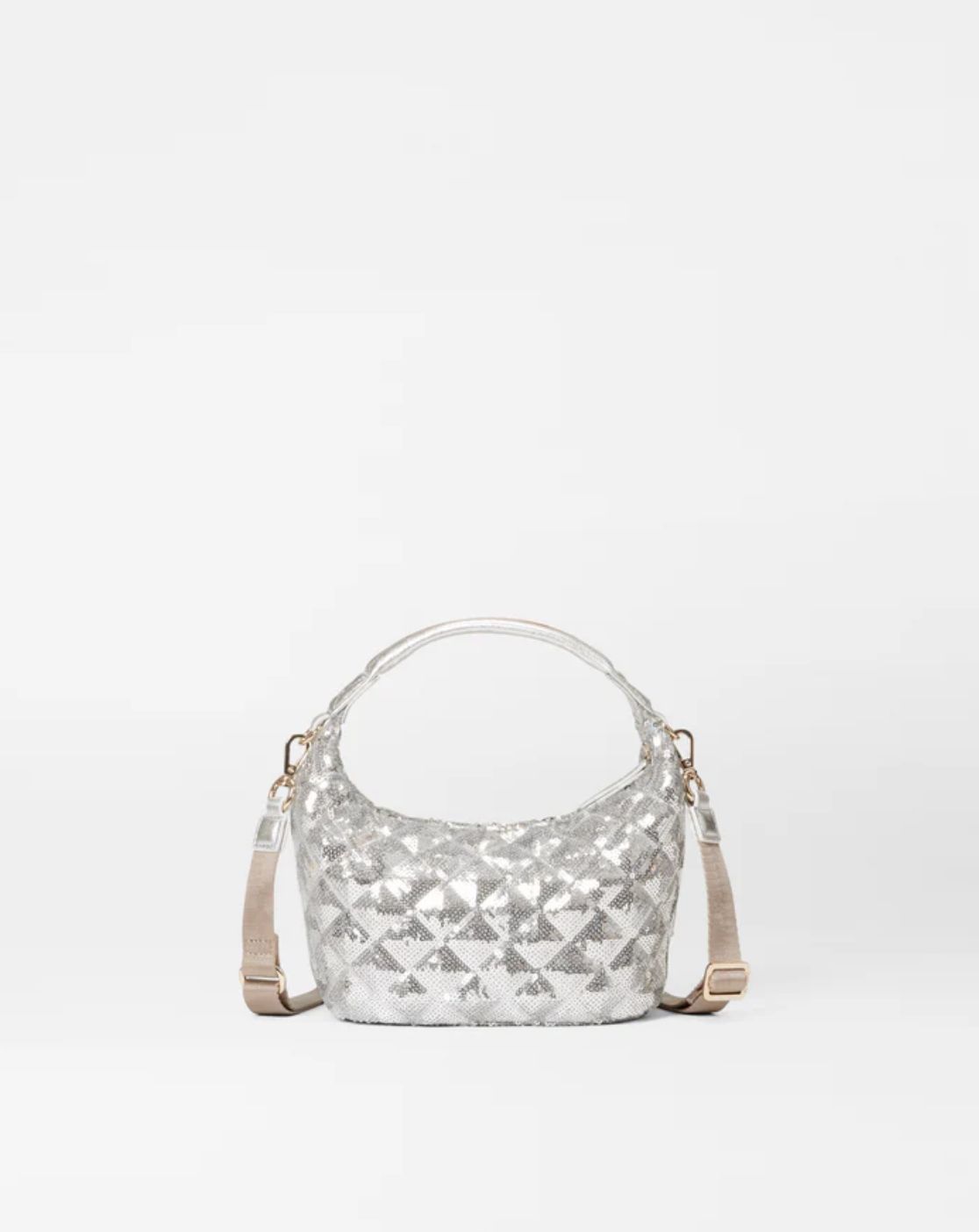 MZ Wallace Mini Sequin Hobo