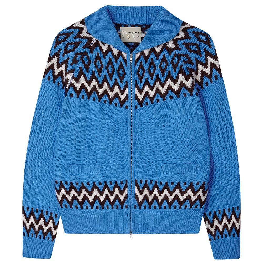 Jumper Ski Zip Up Cardigan