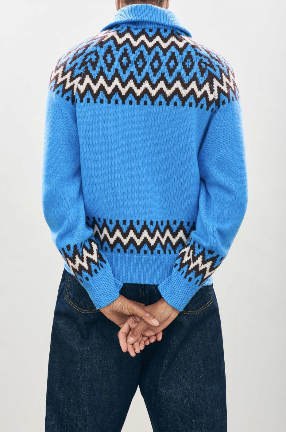 Jumper Ski Zip Up Cardigan