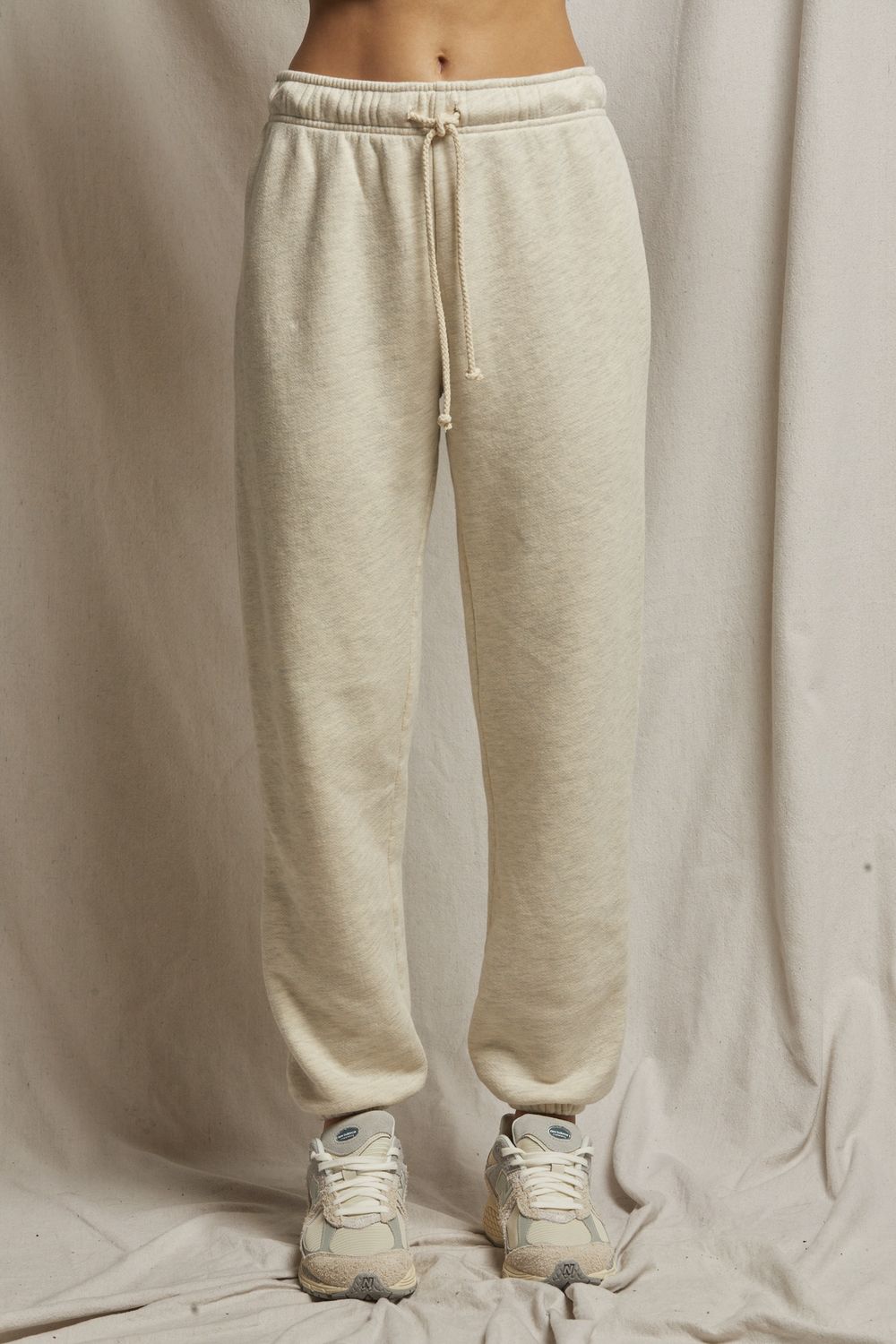 Perfect White Tee Michelle Cotton Fleece Jogger