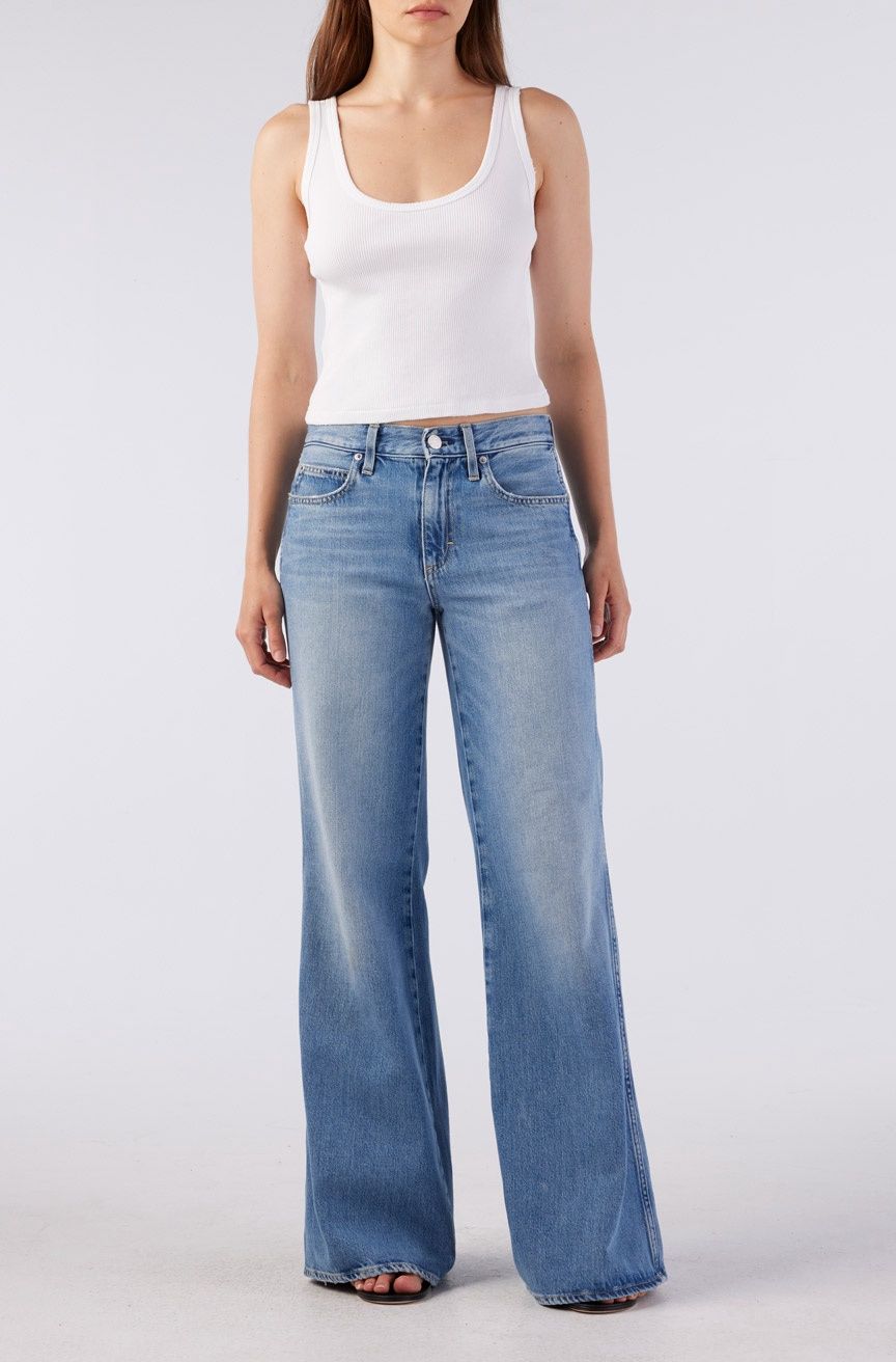AMO Faith Flare Jean in Maverick