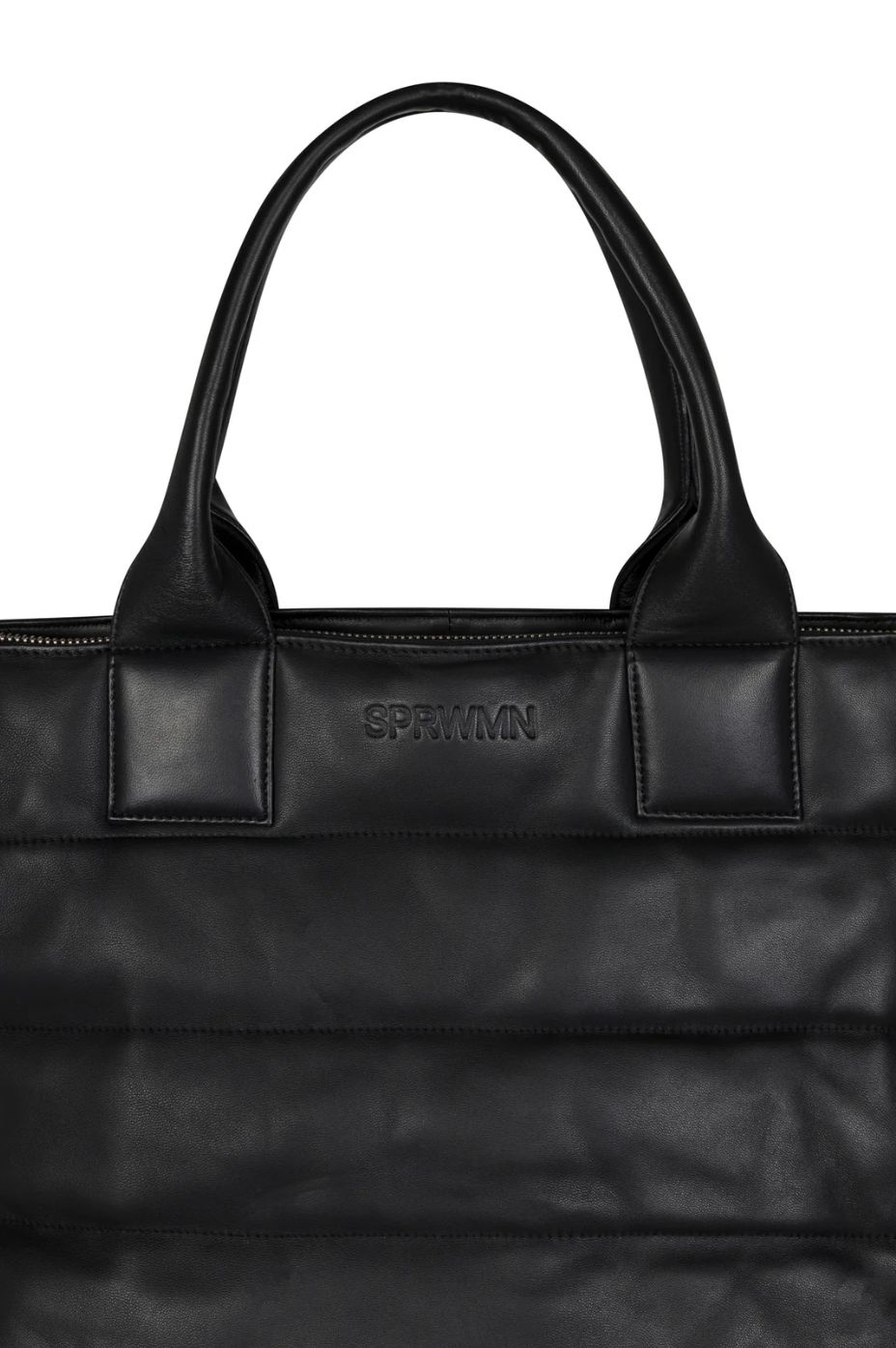 SPRWMN Black Weekender Bag