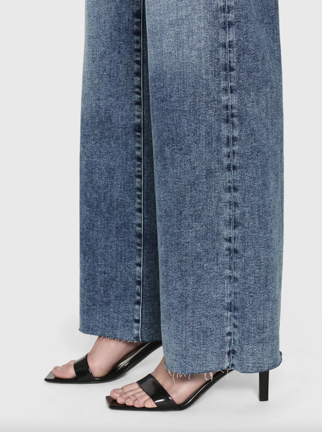 Frame Le Slim Palazzo Jean in Rowley Raw After