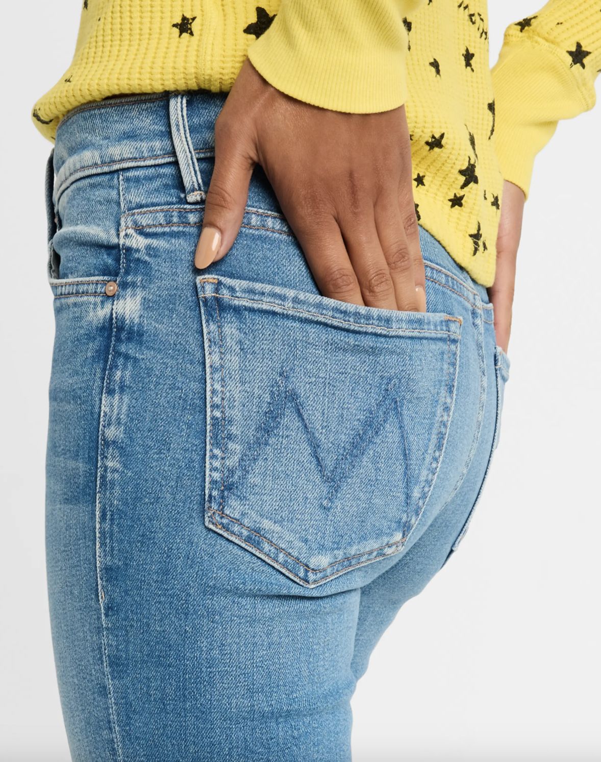 Mother Lil&#39; Outsider Sneak Jean in Flag Me Down