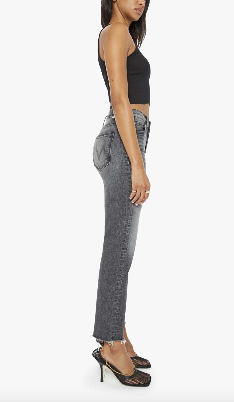 Mother The Tomcat Ankle Fray Jean in Wanted!