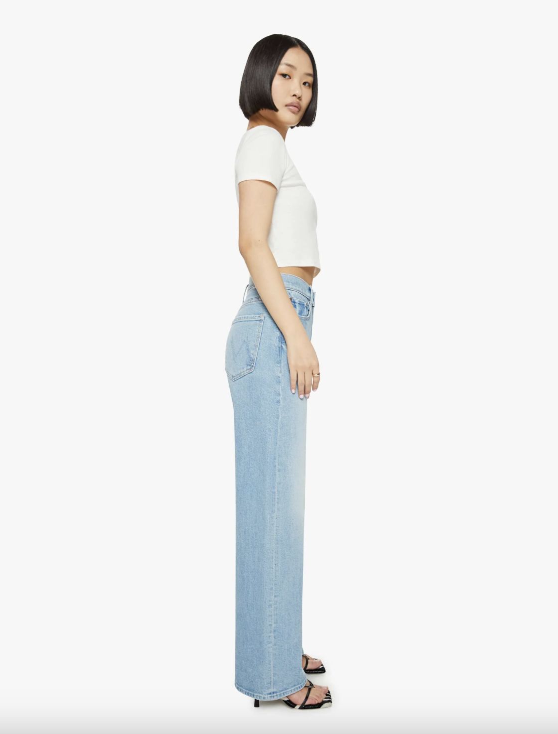 The Mother Lil&#39; Lasso Sneak Jean in Ivy League Cowboy