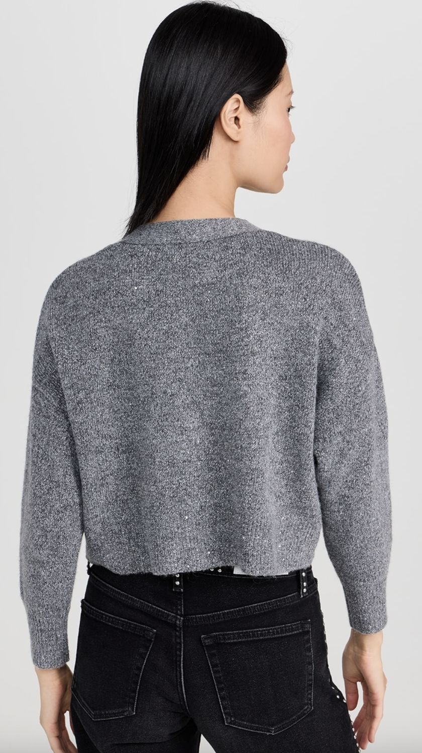 LNA Kiya Sparkle Cardigan
