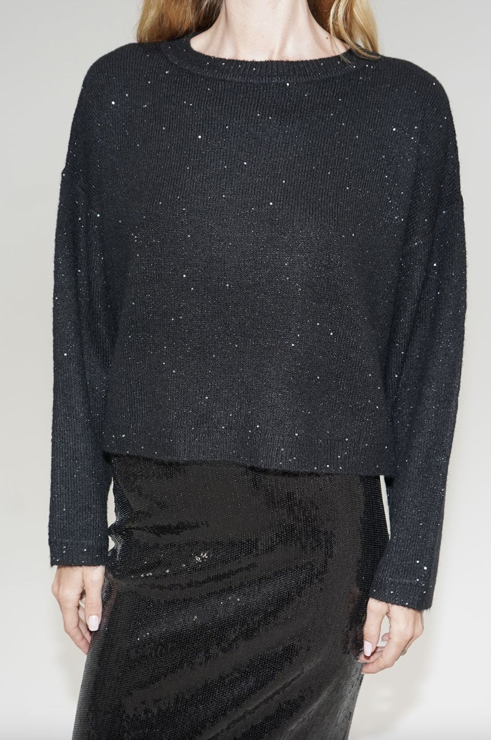 LNA Sheye Sparkle Sweater